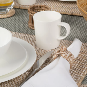 ห่วงผ้าเช็ดปากหวายทำมือทำจากวัสดุที่เป็นมิตรกับสิ่งแวดล้อมสำหรับตกแต่งบ้านและเครื่องใช้บนโต๊ะอาหารขายส่งในเวียดนาม - Product Image 5