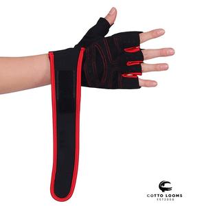 Alta demanda guantes de levantamiento de pesas de cuero personalizados Premium OEM entrenamiento ropa deportiva ODM fábrica fabricante global - Product Image 2