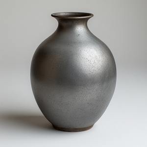 Jarrón de metal hecho a mano real con acabado inspirado en el patrimonio Decoración de flores de temporada perfectamente diseñada y estilo elegante para el hogar - Product Image 1