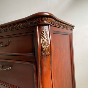 Table de chevet moderne en bois de couleur Java pour chambre à coucher, salon, auberge ou appartement - Product Image 5