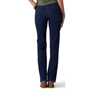 Pantalon en jean délavé pour femmes de qualité supérieure coupe ajustée taille moyenne Style décontracté en détresse à la mode Bangladesh - Product Image 2