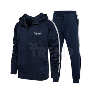 Hombres en blanco Gimnasio Ropa de fitness Slim Fit Ropa deportiva Correr Chándal deportivo Material de poliéster Traje de sudor - Product Image 1