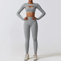 Conjunto Deportivo TWILL SPORTS 2026 Personalizado de Cintura Alta para Yoga y Baile, Ropa Deportiva Transpirable de Algodón y Bambú para Mujer, Sexy, Casual, con Espalda Descubierta