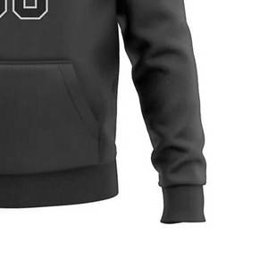 Sudadera con capucha para hombre de nuevo estilo con logotipo bordado personalizado/Sudadera con capucha de color sólido y cuello para hombre - Product Image 5