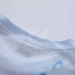 Entrega rápida Logotipo personalizado Impreso Sublimación Camiseta Poliéster/Tela de algodón Secado rápido Transpirable Alta calidad al por mayor - Product Image 5