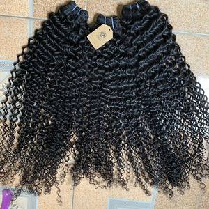 Vente en gros directement d'usine à la mode couleur profonde bouclée vague droite vietnamienne humaine alignée dentelle Bundle disponible 6-32 pouces - Product Image 3