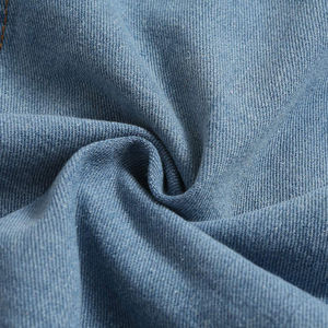 Chaleco de Mezclilla para Hombre, Diseño Único Personalizable al por Mayor, 100% Algodón, Relleno de Plumón Calefactable, Protección UV, Cuello Alto, Informal, para Invierno - Product Image 4