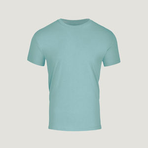 เสื้อยืดผ้าฝ้าย 100% ระบายอากาศได้ดี เป็นมิตรกับสิ่งแวดล้อม ดีไซน์เรียบง่าย ปรับแต่งได้ คุณภาพสูง เสื้อผ้าขายส่ง แบรนด์สั่งทำ ผ้าถัก - Product Image 5