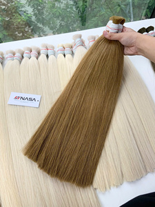 ผมต่อเวียดนามคุณภาพสูงระดับพรีเมียมจาก NASA แบบ Remy Single Weft Super Double Drawn เงางาม นุ่ม เบา สีธรรมชาติ - Product Image 1