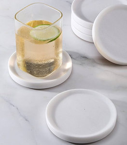 Engraved Custom Marble Stone <b>Coaster</b> Factory Wholesale Eco-friendly <b>Coasters</b> <b>Drink</b> <b>for</b> Home Office or Christmas - Product Image 1