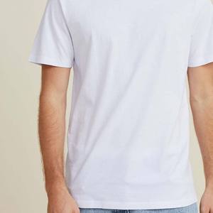 Venta al por mayor OEM último 100% poliéster algodón con logotipo personalizado hombres cuello en V camiseta ropa de hombre Camisetas de calidad superior - Product Image 5