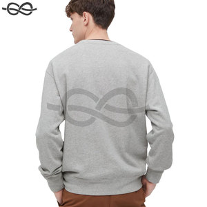 เสื้อฮู้ดผ้าฟลีซคอตตอน 100% คุณภาพสูงสำหรับฤดูหนาว  แบบคอกลม  ใส่ได้ทั้งชายและหญิง  สไตล์ลำลอง  พร้อมสกรีนโลโก้ตามสั่ง - Product Image 6