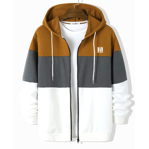 Urban Style Zipper Hoodies For Men Streetwear Full <b>Zip</b> <b>Hooded</b> Pullover Casual Wear Lightweight Breathable Daily Fashion Apparel - Product Image 1