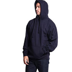 Sweat à capuche d'hiver en coton polaire épais pour hommes avec impression de marque et logo brodé Offre Spéciale de conception unie personnalisée - Product Image 5