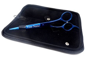 Tijeras de Peluquería Profesionales Ergonómicas de Acero Inoxidable, Rectas, para Diestros, Ligeras y de Alta Precisión - Product Image 2