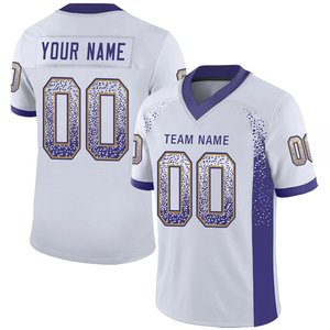 Top Custom Designed Men's American Football Jersey Good Quality 100% Custom top American Football Jersey Wear For Men's - Product Image 3