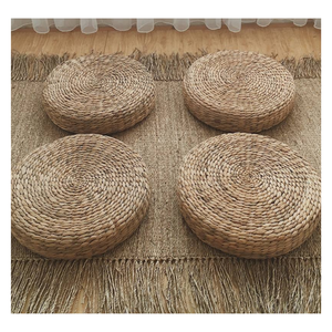 หมอนผักตบชวาทำด้วยมือแผ่นรองเบาะน้ำผักตบชวา/ฟางงานฝีมือเป็นมิตรกับสิ่งแวดล้อม - Product Image 1