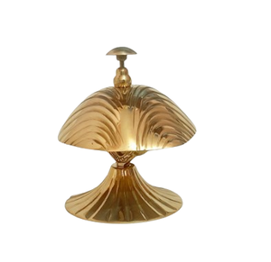 Campana de Escritorio Moderna de Latón Pulido Dorado - Tamaño Personalizado TIHAMI IMPEX Modelo TI DB-027 Proveedor Mayorista para Decoración de Oficina en Casa - Product Image 3