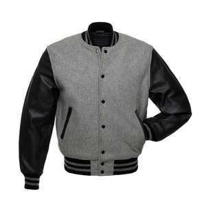 New arrival <b>Men</b> Customized Fashion Varsity <b>Jackets</b> Wool Varsity <b>Jacket</b> <b>Long</b> Leather Sleeves Top Quality Varsity <b>jackets</b> - Product Image 1