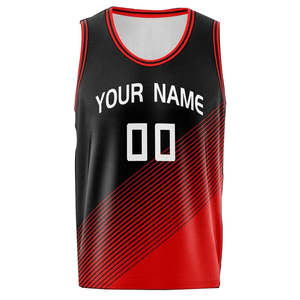 Maillot de basket-ball en polyester pur, personnalisable, de qualité supérieure, léger, prix le plus vendu, modèle haut de gamme, OEM - Product Image 1