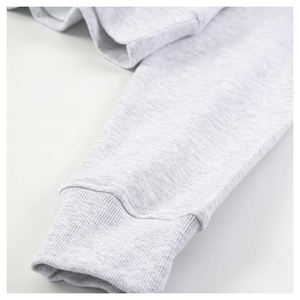 Sudadera personalizada mujer grueso peso pesado Logo peso pesado 100% algodón orgánico en blanco a granel 500Gsm polar blanco Sudadera con capucha de gran tamaño - Product Image 5