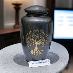 Urnes en métal durables à forte demande pour le stockage à long terme des cendres à la maison ou au mausolée disponibles en Inde - Product Image 1