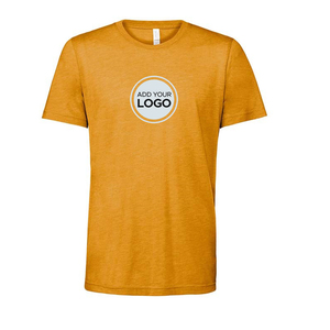 65% Polyester, 35% Combed Bella+Canvas Unisex Tri-Blend Short Sleeve Tee Customizable <b>Men's</b> T-<b>Shirts</b> Your Own BC3413 T <b>Shirts</b> - Product Image 4