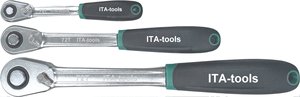 1/4" 3/8" 1/2" 72T CV Quick Release <b>Ratchet</b> Handle - Product Image 2