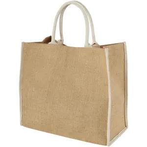 Sac fourre-tout promotionnel durable Harry Jute Large 25L, sac de shopping, sac de merchandising - Product Image 1