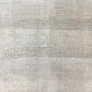 Tapis turc vintage 2,6x3,8 pi (78x115 cm), tapis patchwork blanc et gris - Product Image 3