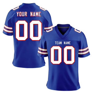 Uniforme de football américain Vente en gros pas cher Maillot de baseball américain personnalisé Uniforme de basket-ball Vêtements de football à manches courtes - Product Image 1