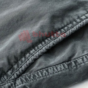 Pantalones Cortos Cargo Casuales de Lona Sólida Antiarrugas para Hombre, Cómodos para Hacer Ejercicio, Precio de Fábrica al por Mayor - Product Image 5