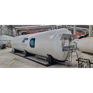 Réservoir horizontal isolé sous vide pour CO2 liquide avec construction à double paroi pour le stockage industriel du dioxyde de carbone - Product Image 1