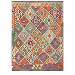 Imaco <b>Rugs</b> Maimana Afghanistan Kilim <b>Rug</b> 204 X 150 cm Traditional Afghan Area <b>Rugs</b> & Sets-Manual Fulfillment Shopify - Product Image 1