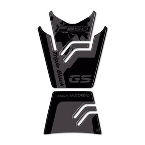 Adesivo Personalizzato 3D per Serbatoio Moto BMW F 850 GS 2021-23 in Finitura Triple Black - Product Image 2