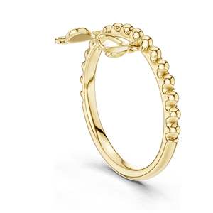 Anillo Colgante con Diamante de Laboratorio en Forma de Corazón de 0.015 CT para Mujer, Claridad VVS-VS EF, Oro de 18KT, 14KT, 10KT y Plata 925, Color Rosa - Product Image 5