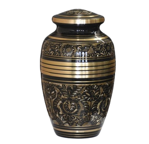 Urnas para cenizas adulto Funeral Pewter Gran urna funeraria de seres queridos Tamaño 10,5 "& 220 Cu. En - Product Image 6