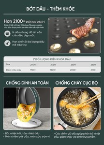 Haute Qualité Écologique En Aluminium Sunhouse Induction Fond Pan Nouveau Design Moderne Antiadhésif Direct En Gros Vietnamien - Product Image 2