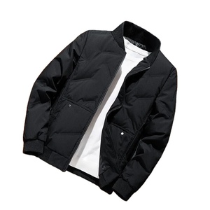 Chaqueta acolchada Premium con cuello levantado para hombre, OEM chaqueta de invierno de diseño, fabricante al por mayor, chaqueta personalizada con cuello levantado - Product Image 4