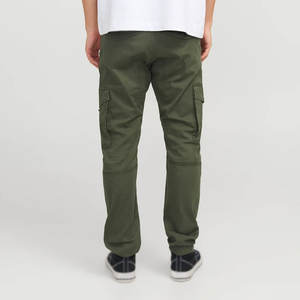 Pantalones Cargo de Algodón para Hombre, Corte Casual, Multibolsillos, Ropa de Exterior, Fabricante OEM, Precio de Mayoreo, Pantalones Cargo a Precio Económico - Product Image 2