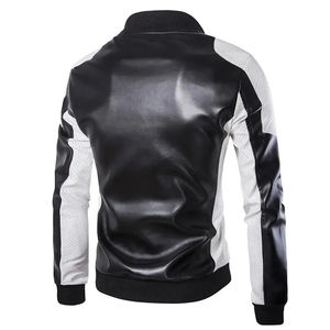 Chaquetas de Cuero para Motociclistas de Invierno, Cuello Alto, Tela de Lona, Transpirable, Antibacteriana, Color Personalizado, Ropa Urbana de Alta Calidad OEM - Product Image 4