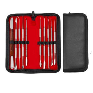 RS SURGICAL COMPANY Lot de 10 outils de sculpture de cire dentaire en acier inoxydable Instruments chirurgicaux de luxe à 5 mâchoires - Product Image 1