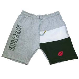 Pantalones cortos de verano transpirables ecológicos de estilo callejero para hombre, bolsillo con cremallera lateral, logotipo personalizado, lona de algodón 100%, patrón sólido - Product Image 6