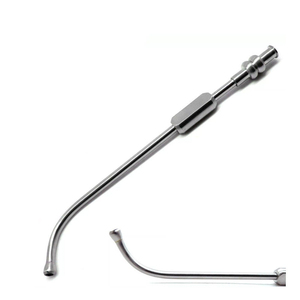 Tubes d'aspiration manuels en acier inoxydable de qualité supérieure Instruments chirurgicaux Équipement médical professionnel certifié CE - Product Image 2