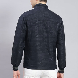 Chaqueta Bomber de Invierno para Hombre 2025, Impermeable, Transpirable, Cortavientos, Cálida, con Cuello Alto, Diseño Personalizado, Proceso de Recubrimiento - Product Image 4