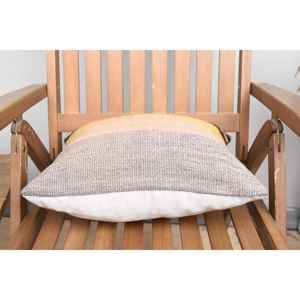 Oreiller en laine Kilim beige de luxe 16x16 pouces tissé oreiller moelleux à imprimé floral vintage pour la literie ou le sol - Product Image 5