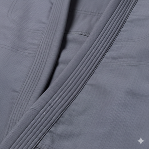เครื่องแบบ Grey Jitsu GI โลโก้ด้านหน้าน้ำหนักเบาระบายอากาศทนทานออกแบบได้ตามต้องการ - Product Image 5