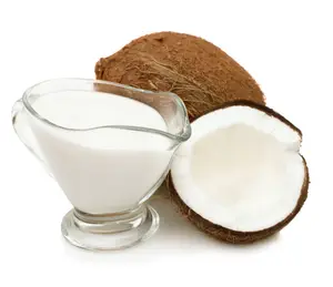 Leche de coco orgánica pura Leche de coco congelada Grasa 30