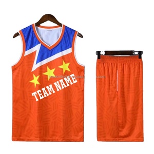 Tenues de basketball pour hommes, maillots et ensembles de survêtements universitaires, design haut de gamme, sublimation, personnalisables DIY pour équipes, grandes tailles - Product Image 4