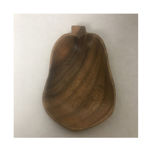 Amazing Price <b>Wood</b> <b>Mango</b> Shape <b>Bowl</b> Tabletop Decorative Item <b>Wood</b> Fruits Serving <b>Bowl</b> Best price - Product Image 2
